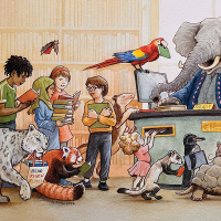 Banner for 2024 Summer Reading Program Read Renew Repeat