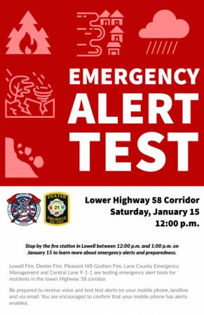 Emergency Alert test 